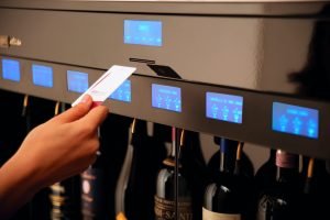 wijnkaart dispenser