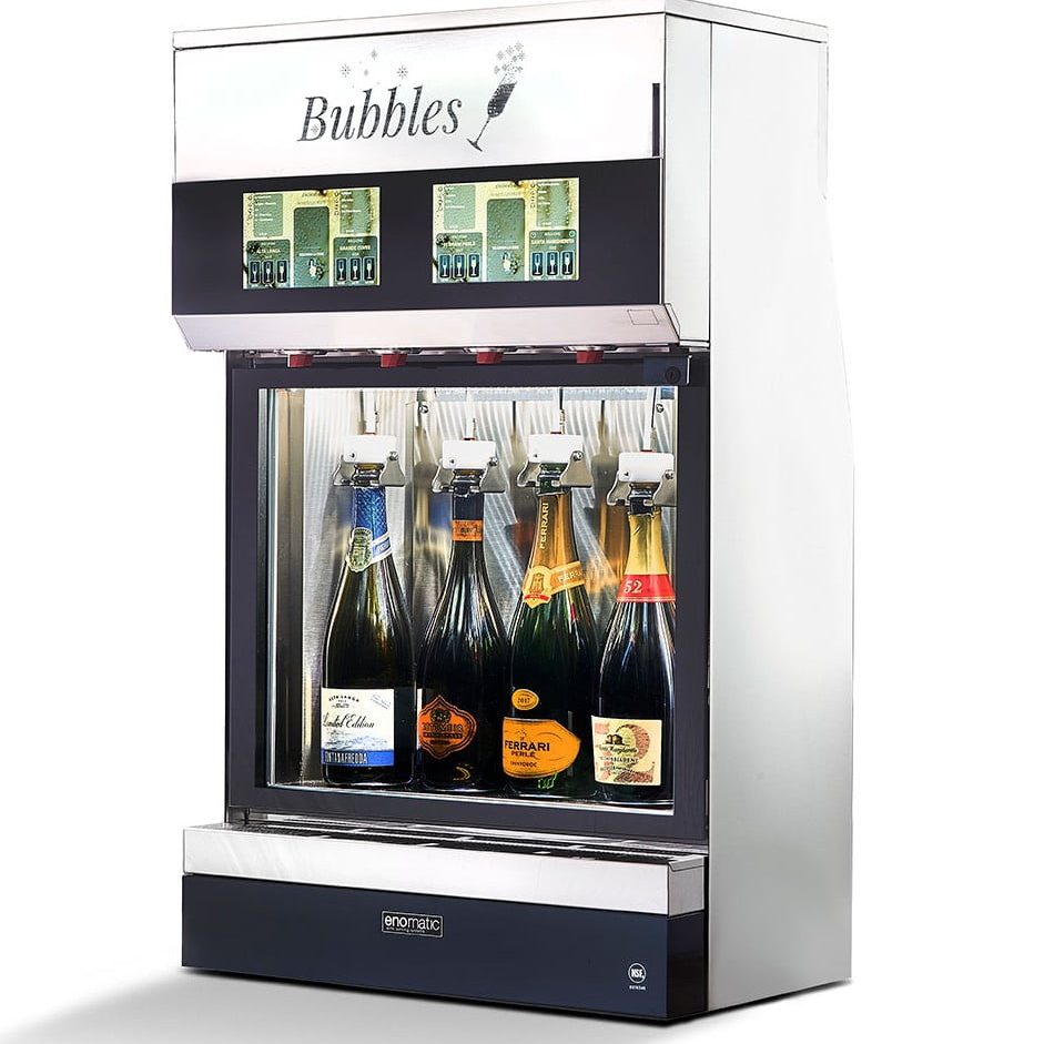 Unica-Bubbles-OMBRA Roma Unica Bubbles Wijn Dispenser